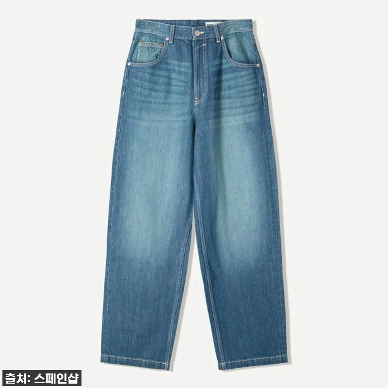 버쉬카 스트리트 슈퍼 배기 데님 진 관련 이미지 1