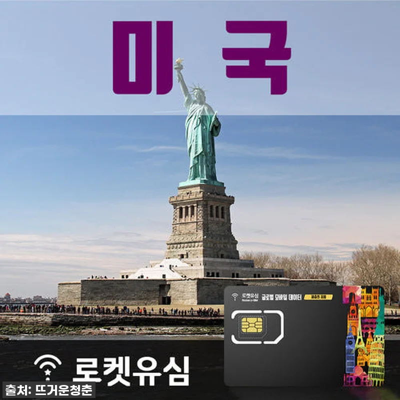 미국 여행 필수템! 로켓유심 미국 4 관련 이미지 1