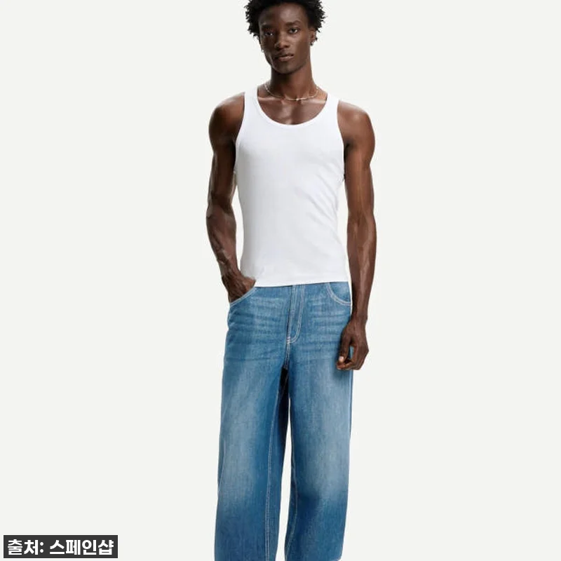 버쉬카 스트리트 슈퍼 배기 데님 진 관련 이미지 4