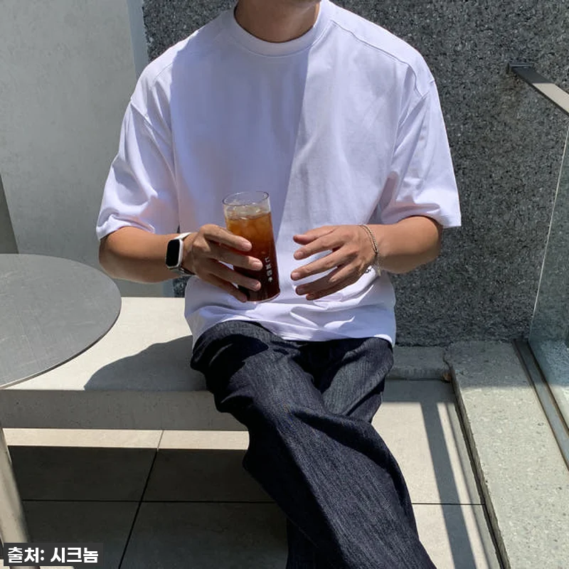 이슈템 등극! USA코튼 남자오버핏반 관련 이미지 6