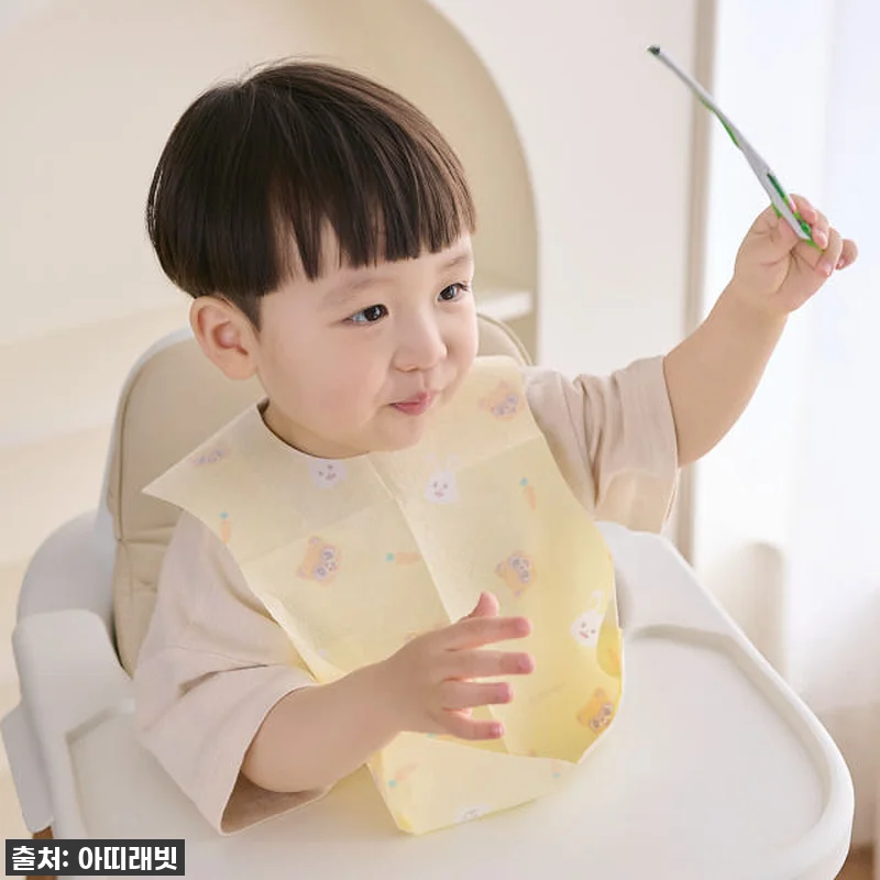 이유식 전쟁 끝! 아띠래빗 일회용 턱 관련 이미지 9