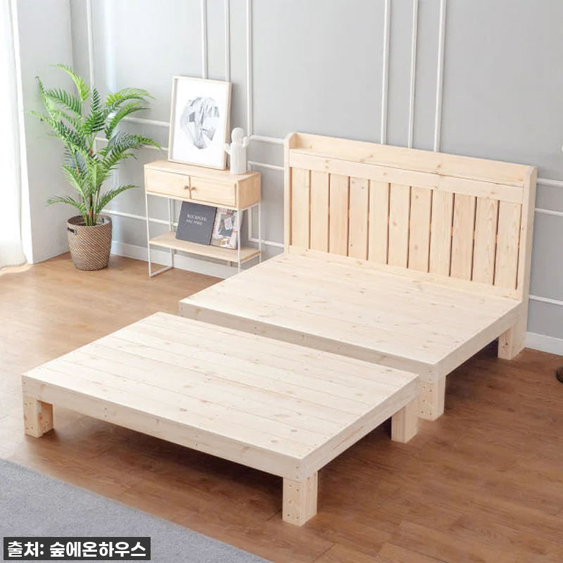 이 가격 실화?! 평상형 침대 프레임 관련 이미지 9