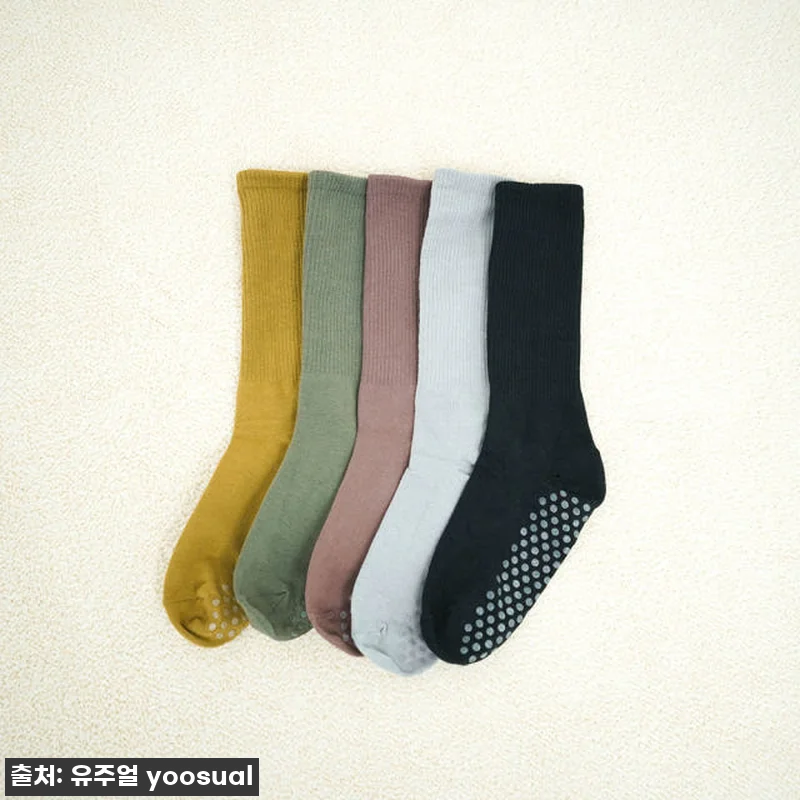 유주얼 요가 양말 필라테스 논슬립 토 관련 이미지 3