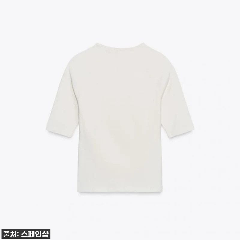 자라 소프트 베이직 라운드넥 반팔 티 관련 이미지 5