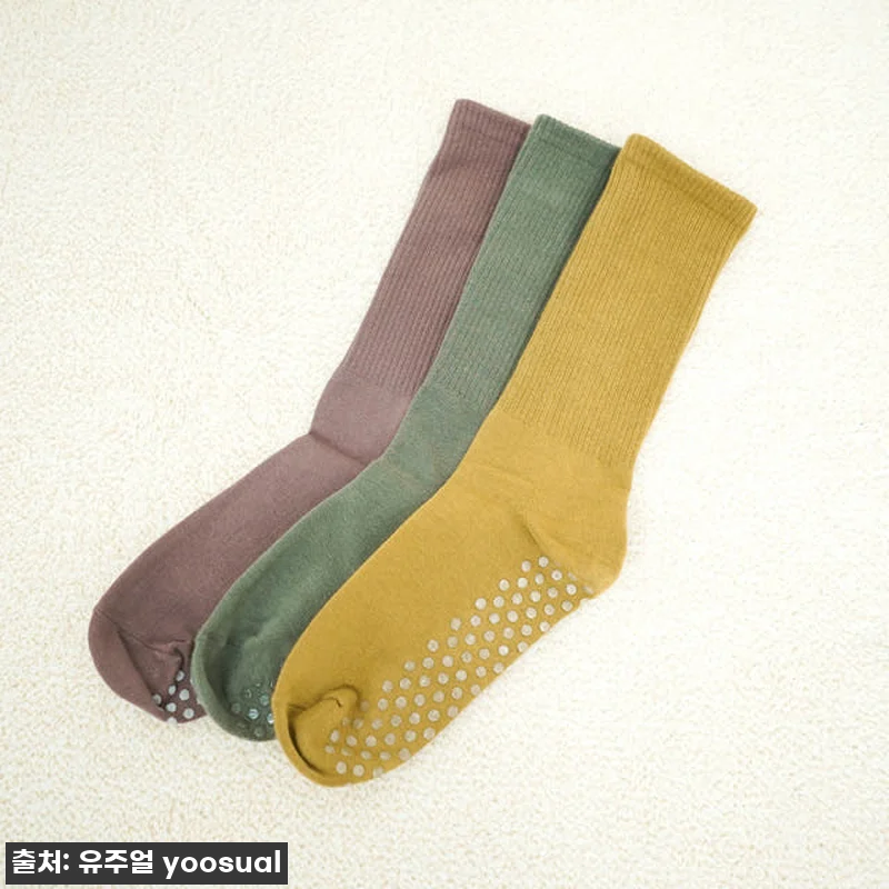 유주얼 요가 양말 필라테스 논슬립 토 관련 이미지 5