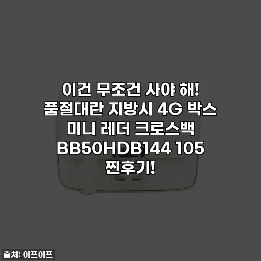 이건 무조건 사야 해! 품절대란 지방시 4G 박스 미니 레더 크로스백 BB50HDB144 105 찐후기!