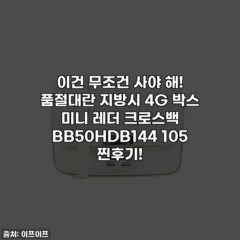 이건 무조건 사야 해! 품절대란 지방시 4G 박스 미니 레더 크로스백 BB50HDB144 105 찐후기!
