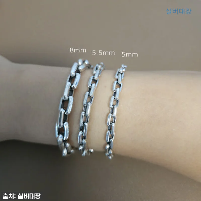 5mm 실버 925 커플 남성 여자 관련 이미지 1