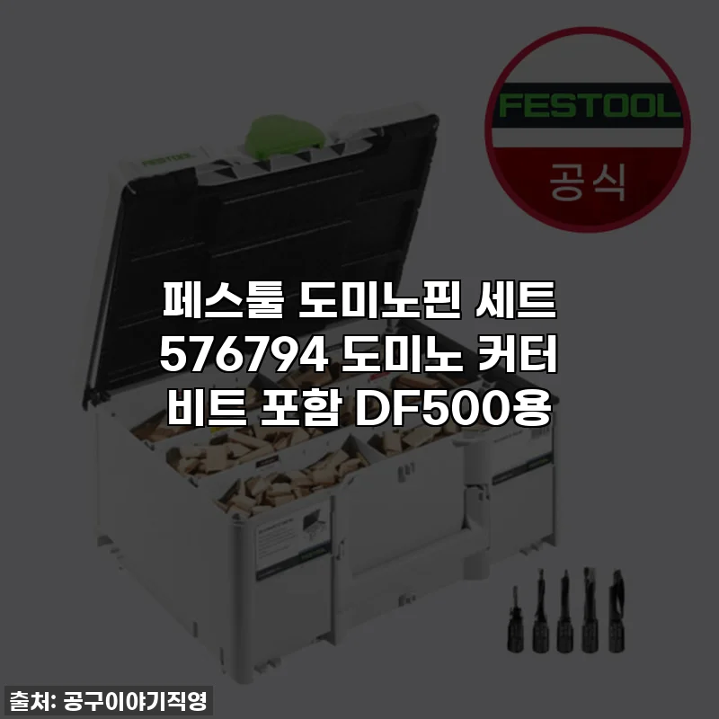 페스툴 도미노핀 세트 576794 도미노 커터 비트 포함 DF500용