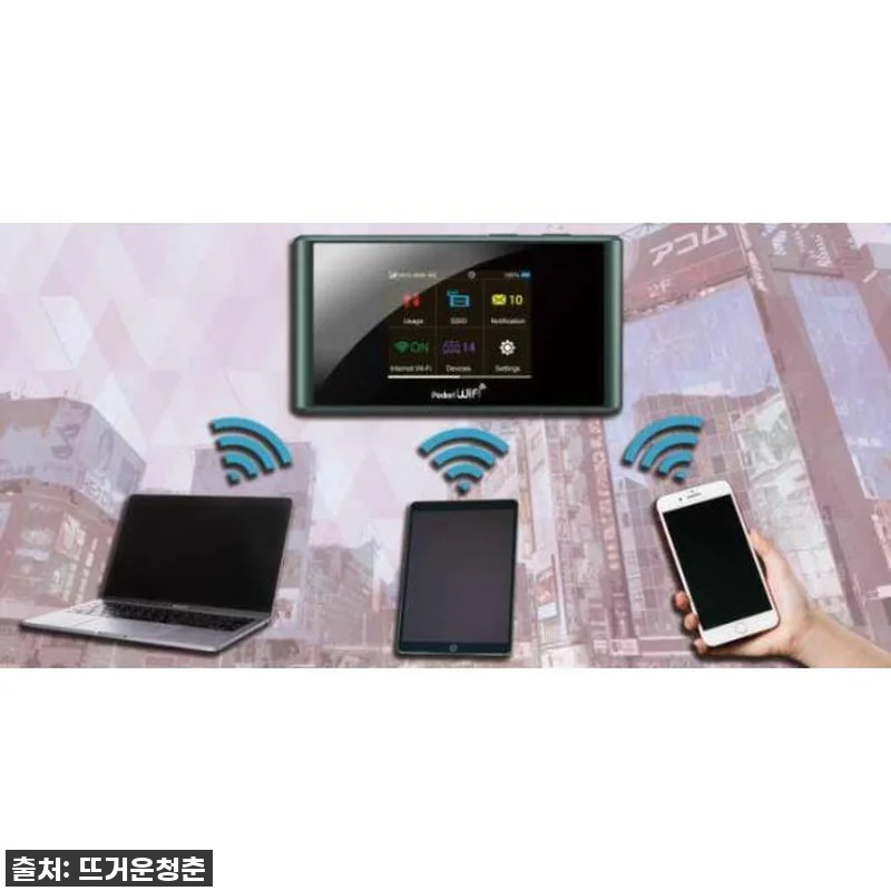 일본 무제한 포켓 WIFI 라우터 4 관련 이미지 2