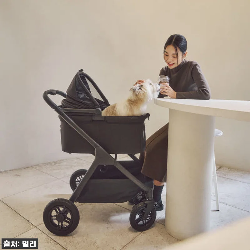 멀리 에어바퀴 강아지유모차 애견유모차 관련 이미지 8