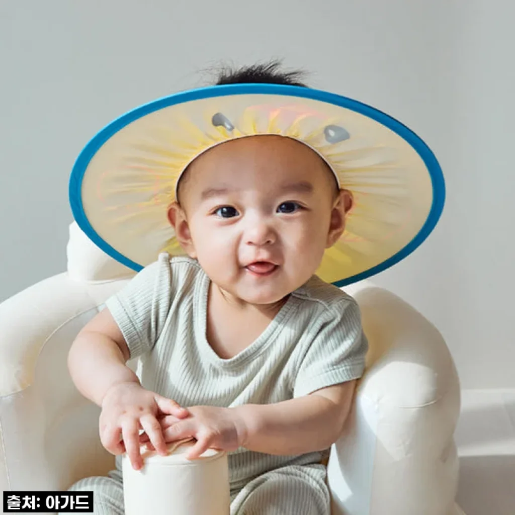 우리 아이 머리 감기기 전쟁 끝! 아가드 아기 샴푸캡, 이 가격 실화?! 놓치면 후회할 꿀템 찐후기!