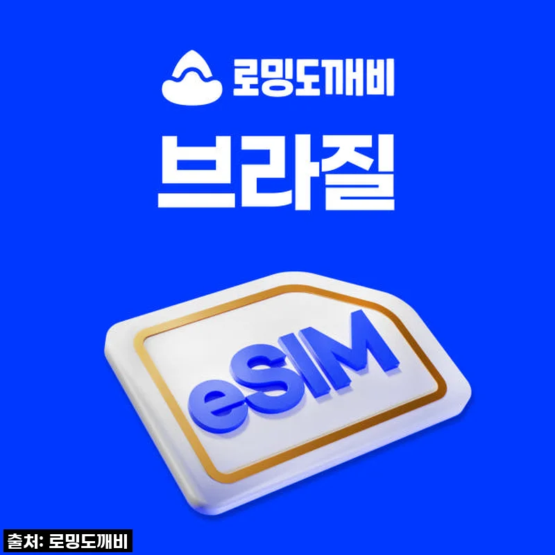 브라질 여행? '로밍도깨비 VIVO eSIM' 이거 안 쓰면 후회해요! 직접 써보니 대박!