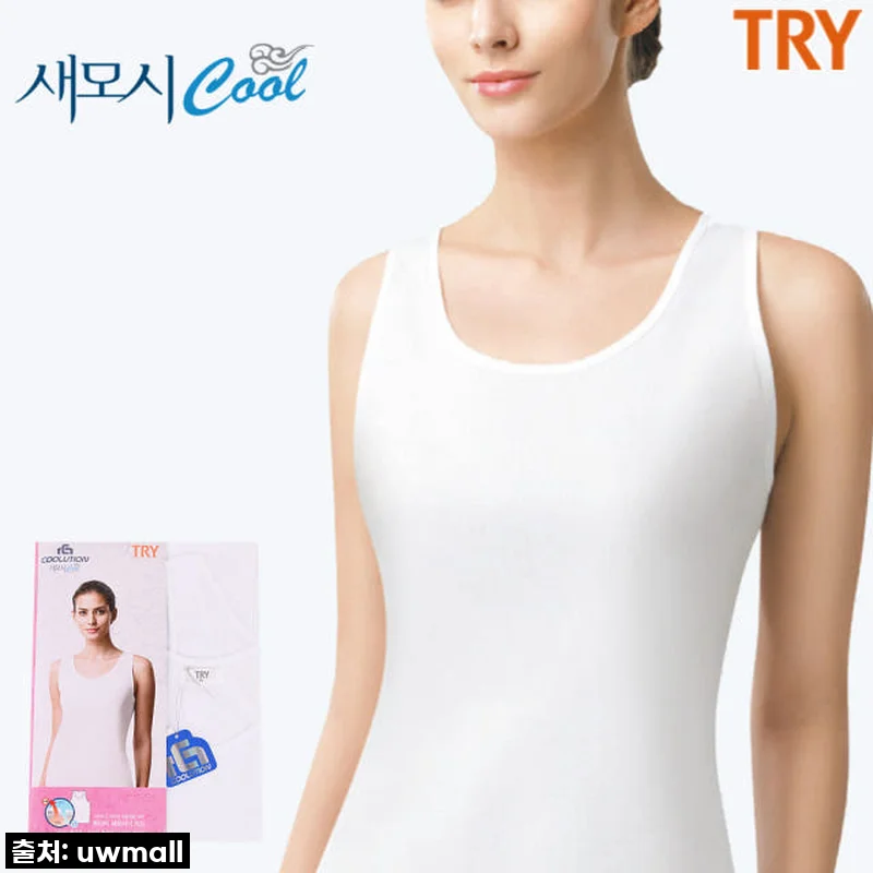 트라이 여성 모시런닝 민소매, 여름철 필수템 등극! 시원함에 반한 내돈내산 찐후기
