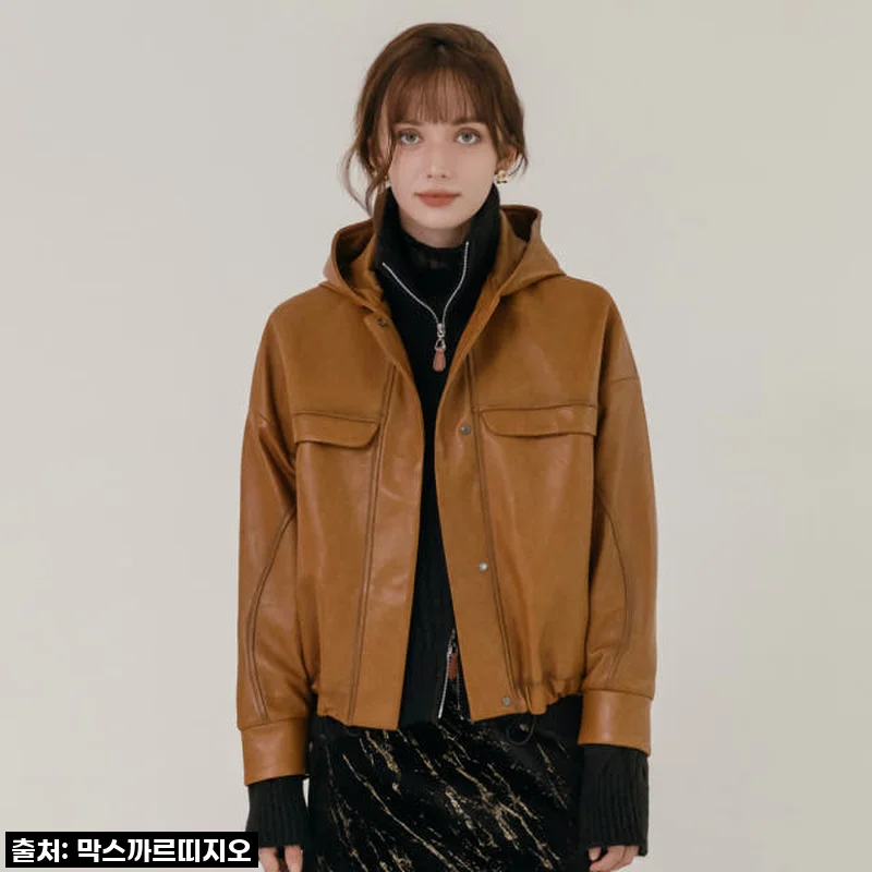 인생 자켓 찾았다! 프리미엄 양가죽 소프트 레더 후드 자켓, 직접 입어본 찐 솔직 후기!