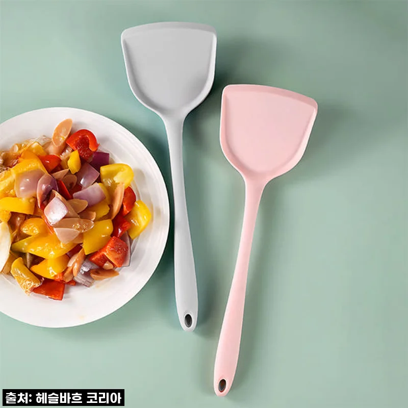 주방 분위기 확 달라졌어요! 헤슬바흐 친환경 실리콘 조리도구 7종 세트찐후기