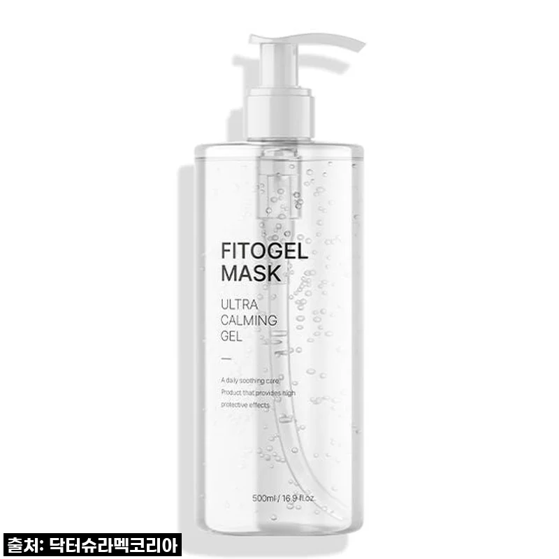 "붉은기 싹 잡고 피부 편안하게! 여름 필수템, 피토겔 마스크 500ml 솔직 후기"