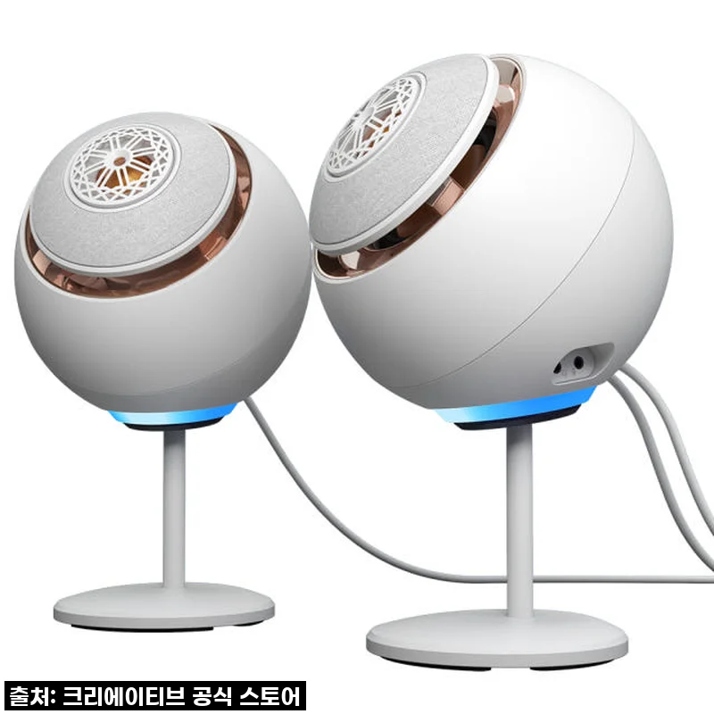 이거 품절각이야? Creative PEBBLE NOVA 화이트 코엑셜 드라이버, 내돈내산 찐후기!