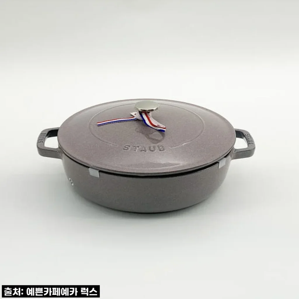 역대급 가성비! 스타우브 B급 전골냄비 26cm 체리블로썸, 이 기회를 놓치면 후회할 걸요?