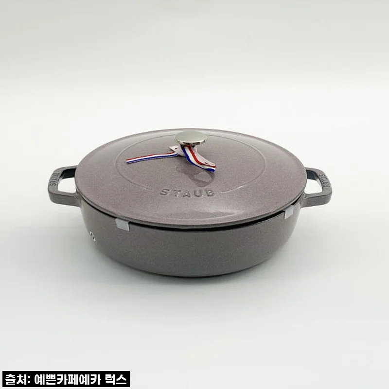 역대급 가성비! 스타우브 B급 전골냄비 26cm 체리블로썸, 이 기회를 놓치면 후회할 걸요?