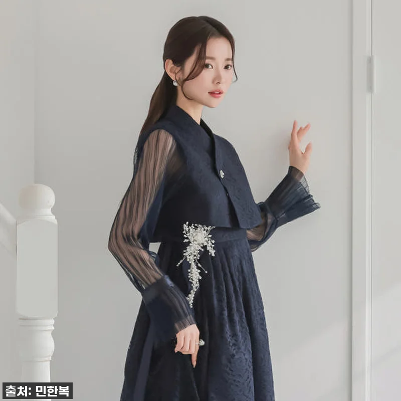 민한복 136번 이자벨 생활한복 드레 관련 이미지 1