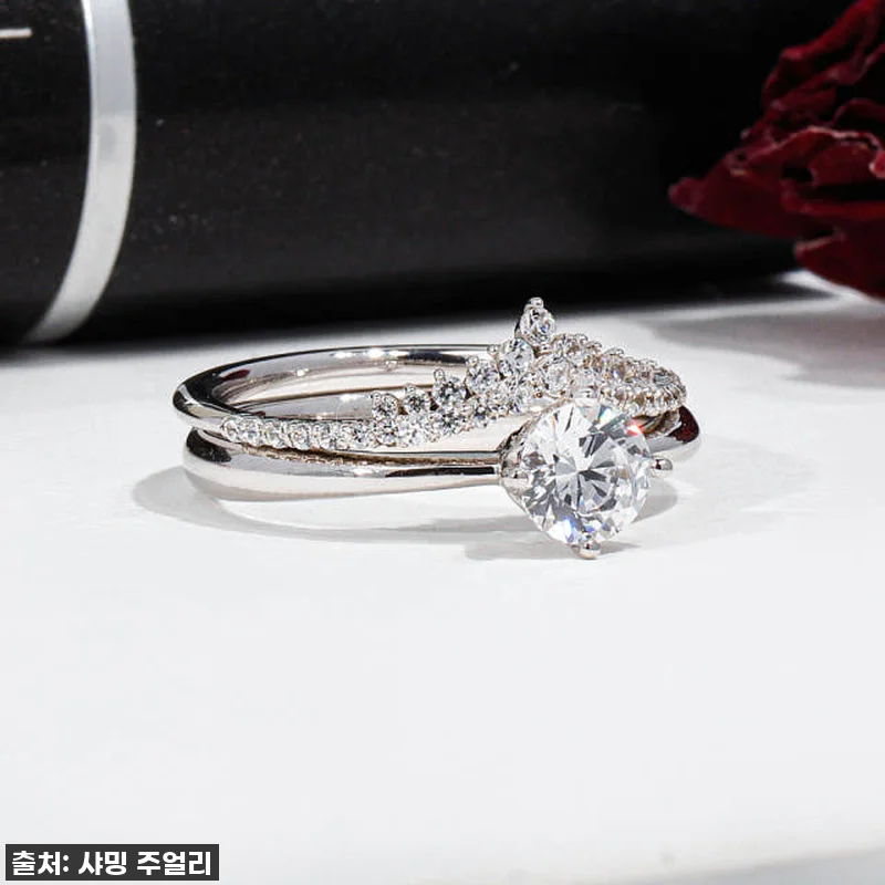 3부 5부 다이아 반지 GIA 랩 베 관련 이미지 1