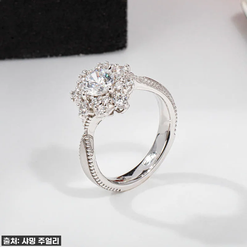 5부 랩 다이아 반지 GIA 익스클루 관련 이미지 1