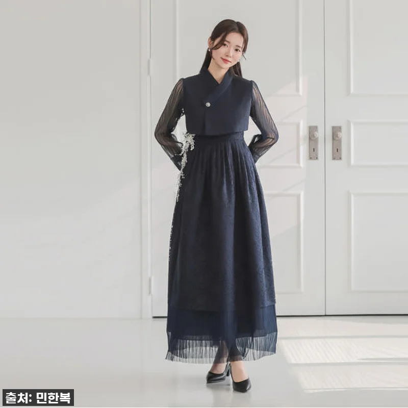 민한복 136번 이자벨 생활한복 드레 관련 이미지 2