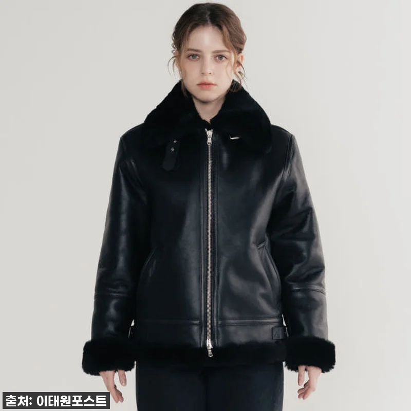 이태원포스트 리얼 양털 양가죽 B-3 관련 이미지 2