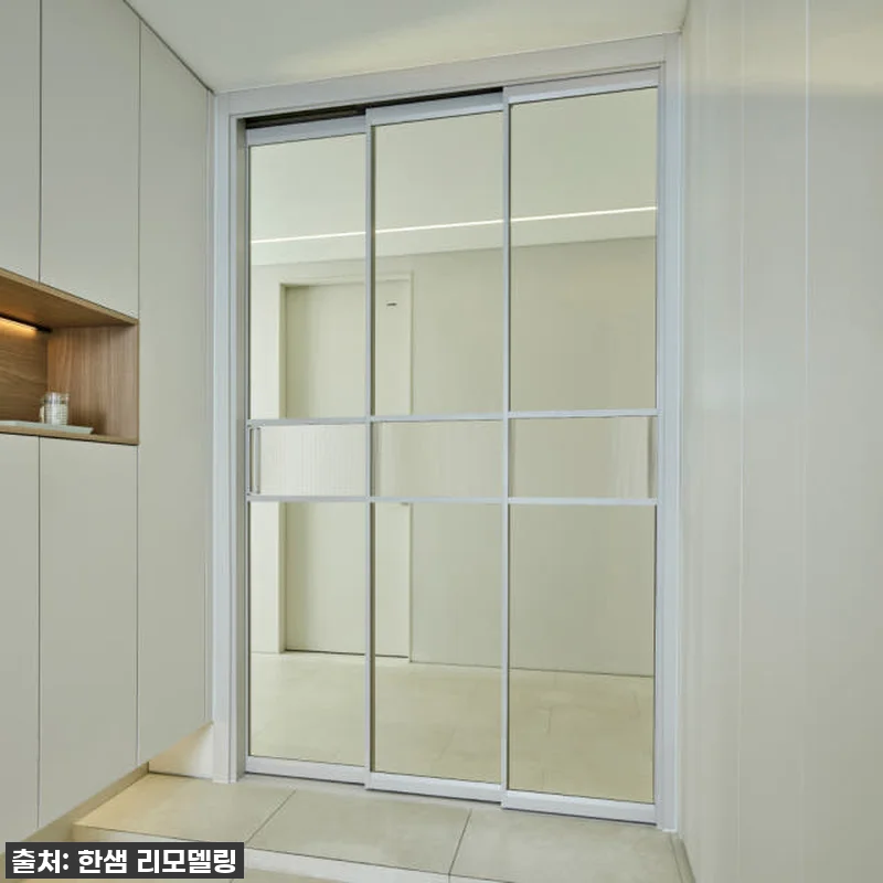 한샘 라이트 3연동 중문 현관 리모델 관련 이미지 2