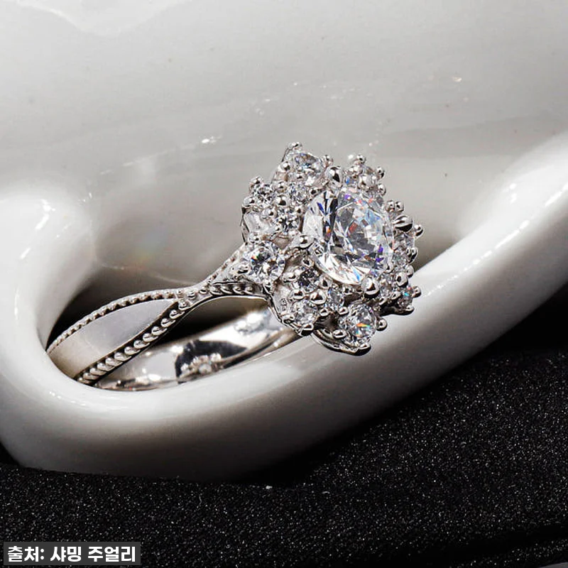 5부 랩 다이아 반지 GIA 익스클루 관련 이미지 2
