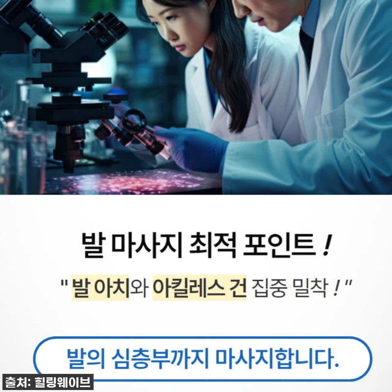리커버풋 족저근막 이완기 저주파 발 관련 이미지 1