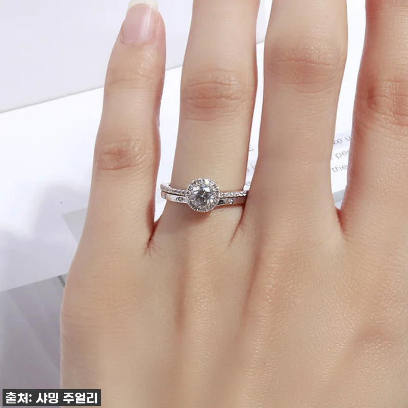 3부 다이아 반지 천연 현대 G SI 관련 이미지 4