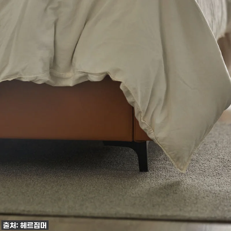 헤르짐머 에보니 천연가죽 호텔 침대 관련 이미지 8