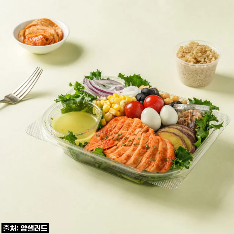 스위치온 다이어트 성공 비결? 4주 샐러드 정기배송, 얌샐러드 솔직 후기!