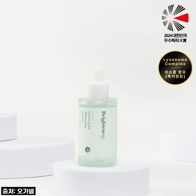 화사함 가득! 브라이튼업 그린 케어 화이트닝 에센스 50ml, 직접 써보니 대박이네요!