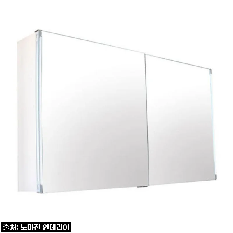 무료설치 욕실 화장실 슬라이드장 거울수납장 욕실장 수건장 시공 교체 1200x600 부터