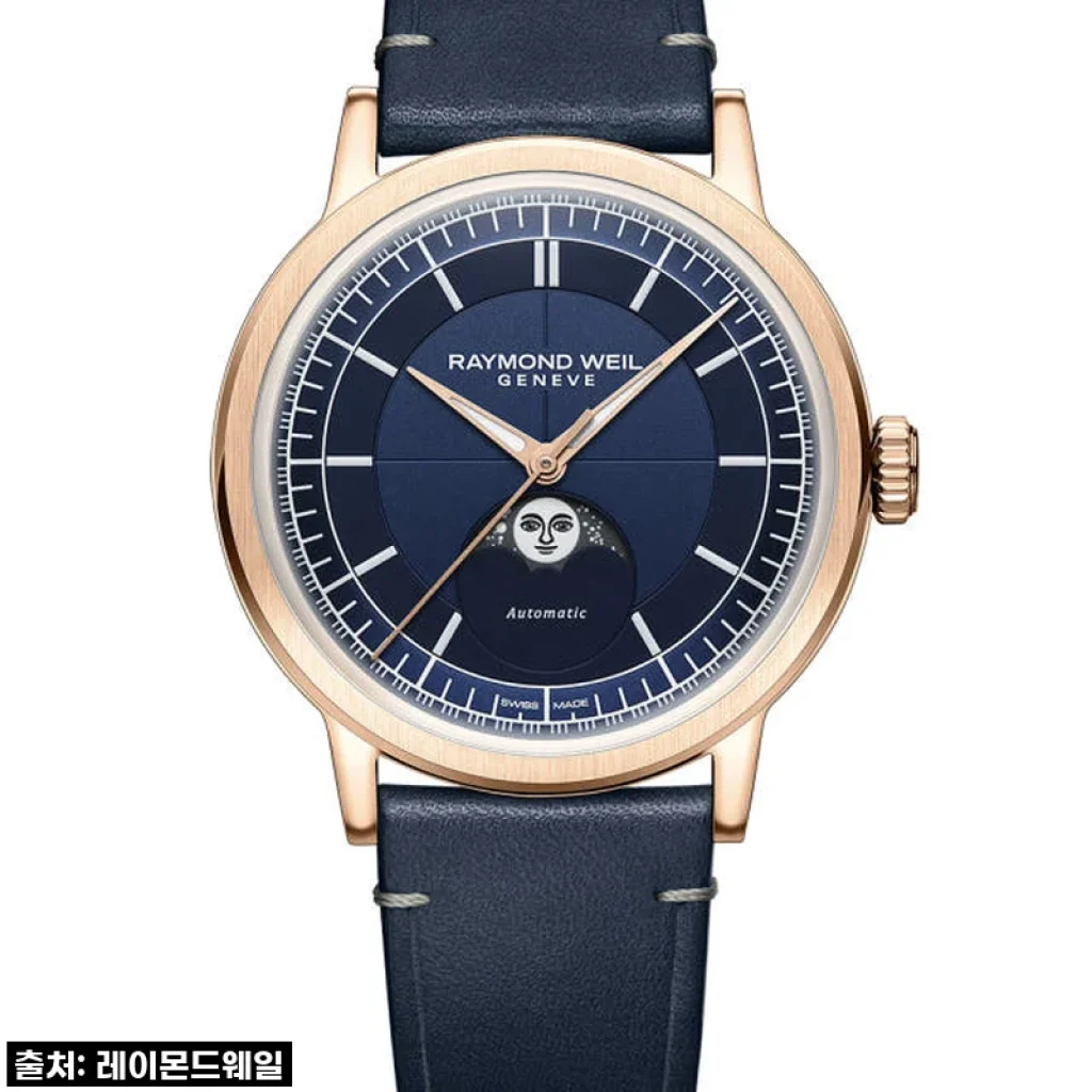 기대 이상! 밀레짐 문페이즈 미드나잇블루 오토매틱 39mm, 드디어 손목에 들이니...