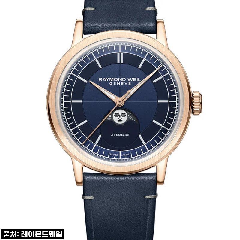 기대 이상! 밀레짐 문페이즈 미드나잇블루 오토매틱 39mm, 드디어 손목에 들이니...