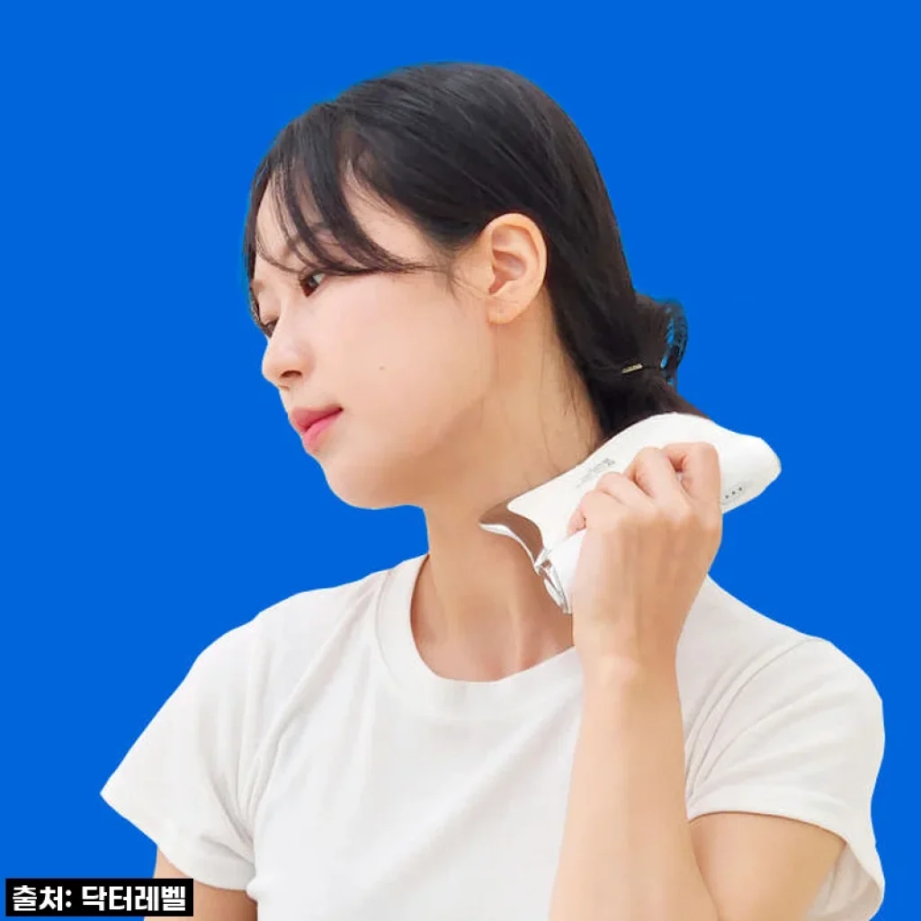 [초음파겔] 닥터레벨 근막 저주파기 저주파 마사지 마사지기