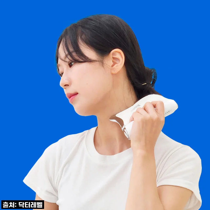 [초음파겔] 닥터레벨 근막 저주파기 저주파 마사지 마사지기