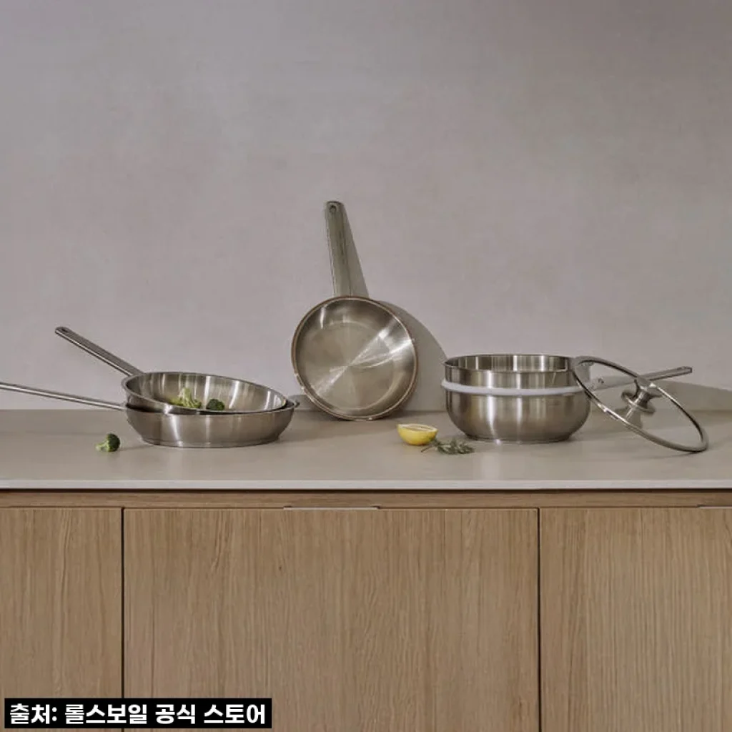롤스보일 스텐316 바닥6중 코퍼에디션 후라이팬 4종 풀세트, 진짜 써보니 이렇습니다!