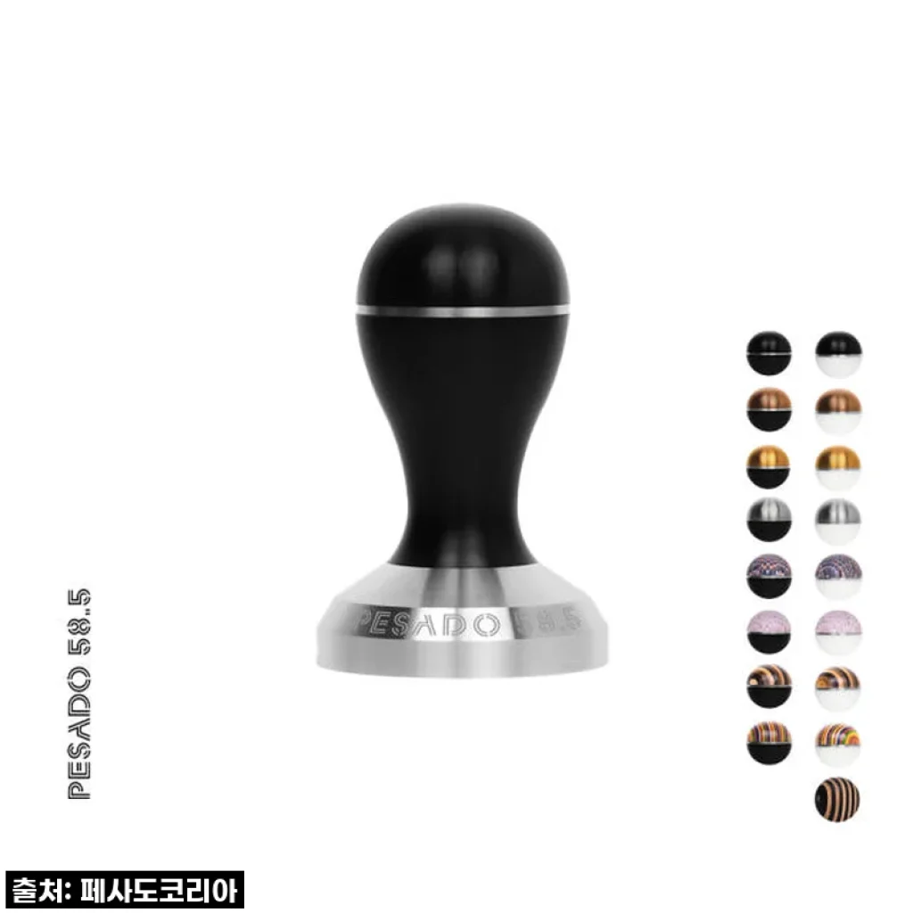페사도 정밀 커피 탬퍼 58.5mm, 집에서도 카페 퀄리티 에스프레소를!