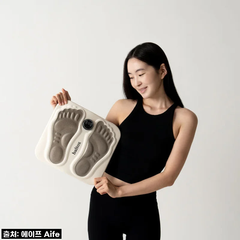 에이프 발톡스 EMS 발마사지기 사용후기: 다리 피로와 붓기 관리에 딱!