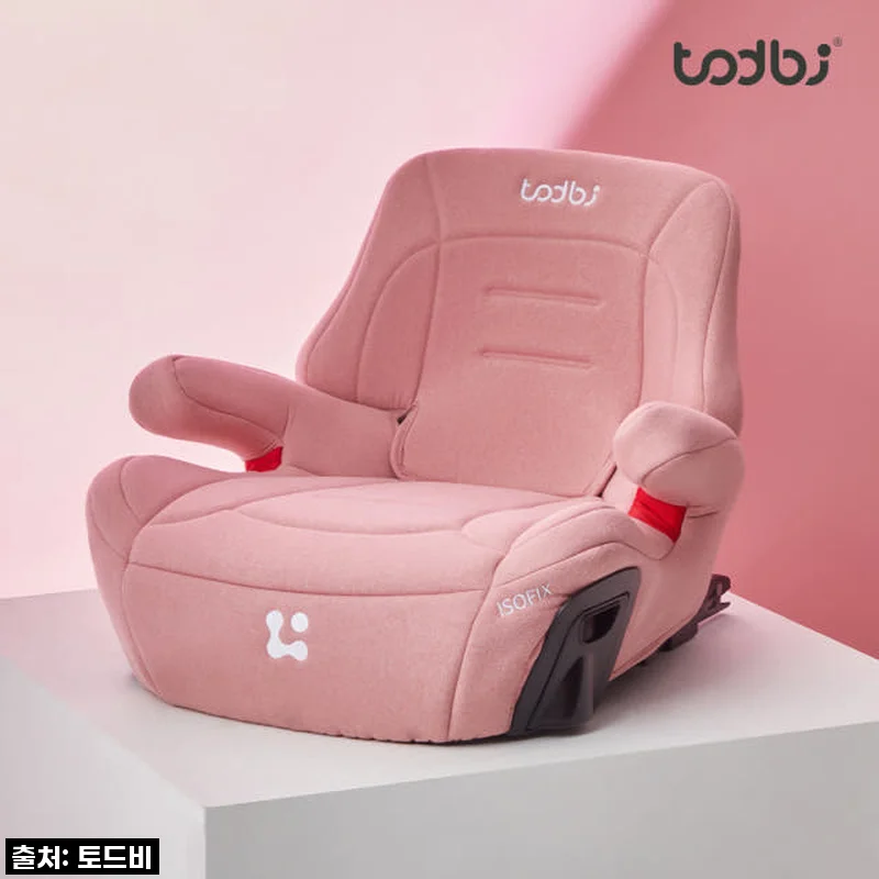 토드비 코쿤 엠플러스 ISOFIX 주니어 부스터카시트 블라썸핑크 사용후기