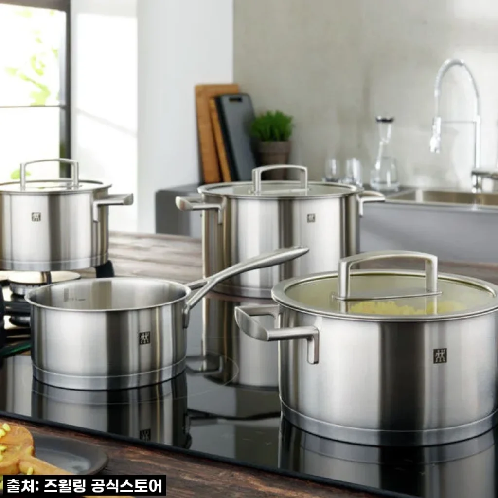 즈윌링 바이탈리티 4종 냄비 세트 사용후기: 인덕션에 딱 맞는 실용적인 선택