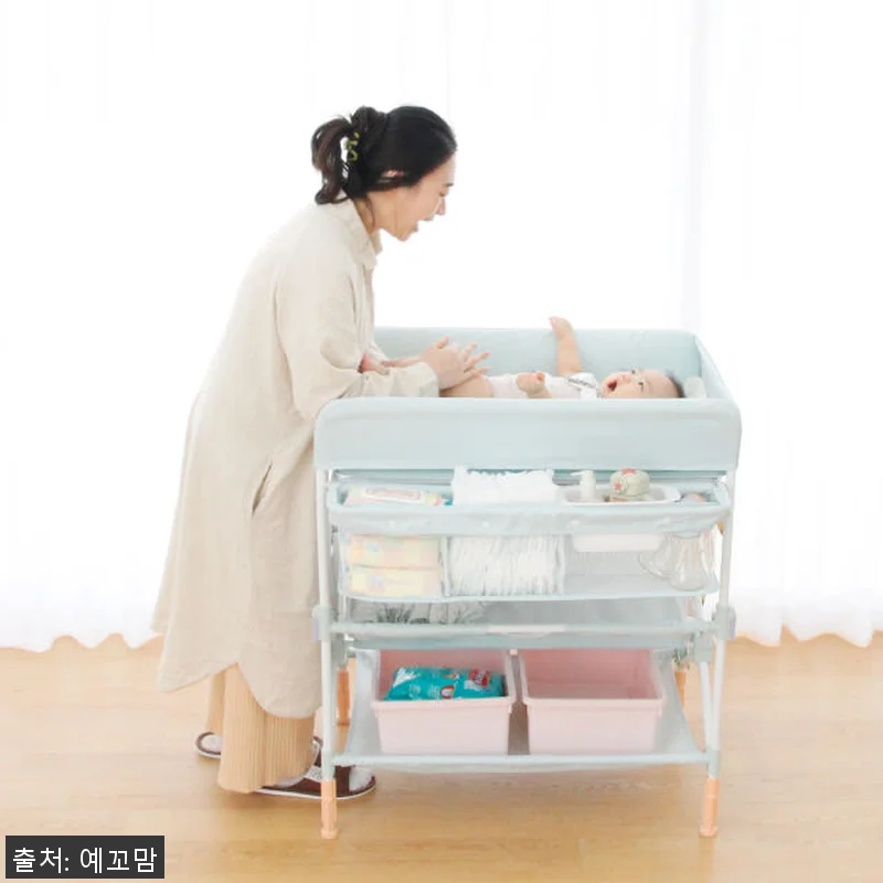 예꼬맘 트롤리 기저귀갈이대 원터치 사 관련 이미지 1