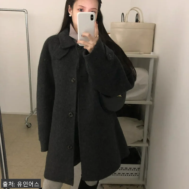 넙프 여성 울 알파카 하프 핸드메이드 관련 이미지 1