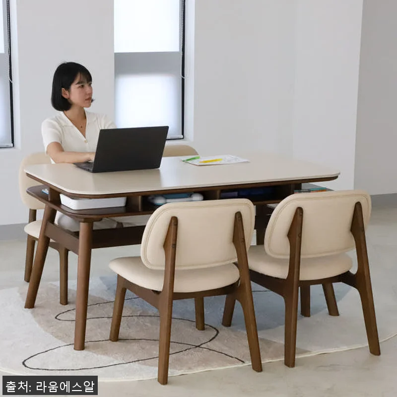 데이지 수납형 양면 세라믹 낮은 식탁 관련 이미지 1