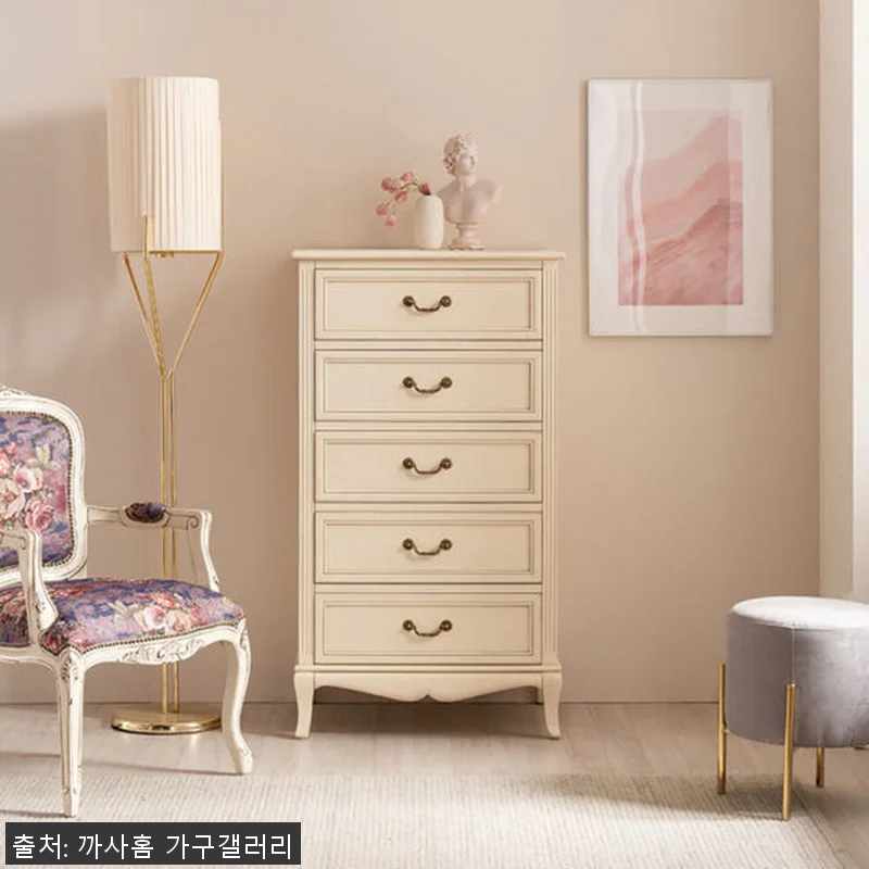 까사홈 샤넬르 엔틱 5단 서랍장 사용 관련 이미지 1